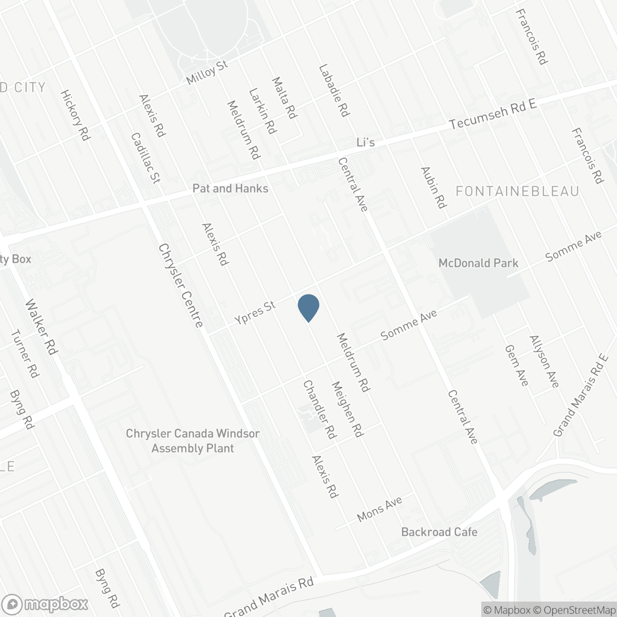 1844 MEIGHEN ROAD, Windsor, Ontario N8W 0B6